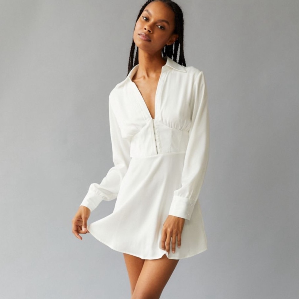 Urban outfitters phoebe corset dress